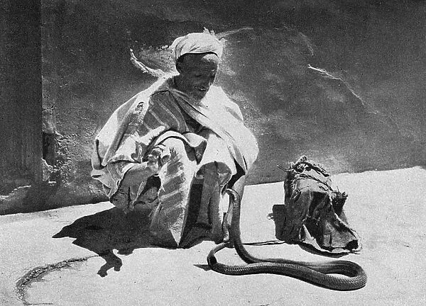 Snake Charmer in the Souks, Marrakesh, Morocco