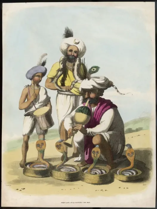 Framed Print : Snake Charmers Framed Print : Snake Charmers