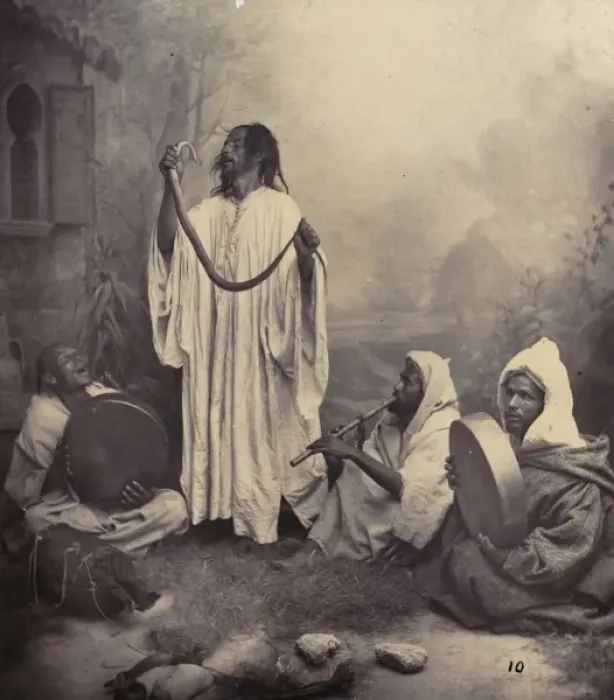 Framed Print : Snake charmers, Morocco, Tangiers Framed Print : Snake charmers, Morocco, Tangiers