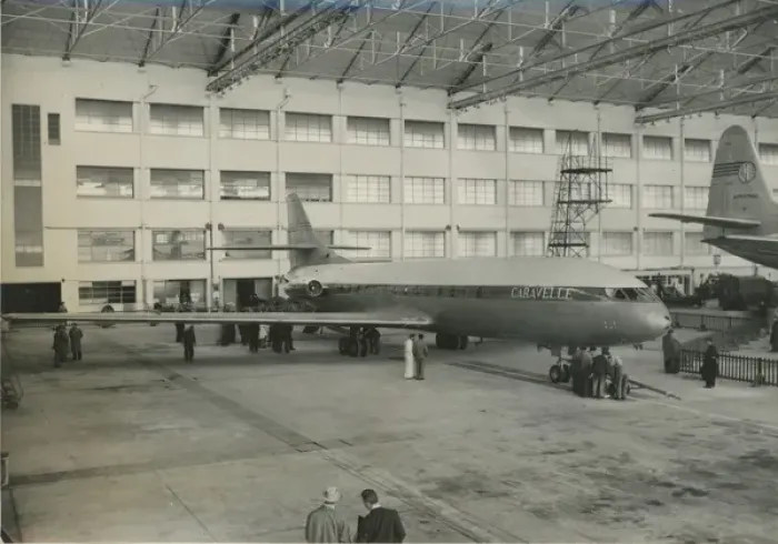 Framed Print : SNCASE later Sud-Aviation SE210 Caravelle first prototyp? Framed Print : SNCASE later Sud-Aviation SE210 Caravelle first prototyp?