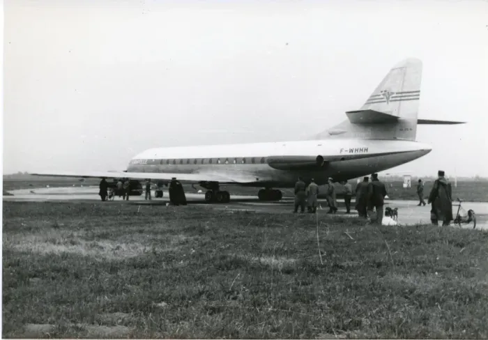 Framed Print : SNCASE later Sud-Aviation SE210 Caravelle first prototyp? Framed Print : SNCASE later Sud-Aviation SE210 Caravelle first prototyp?