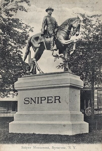 Sniper Monument at Syracuse, New Jersey, USA