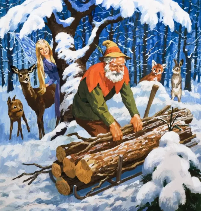 Framed Print : The Snow Fairy Framed Print : The Snow Fairy