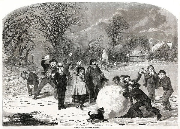 Snowball fight 1857