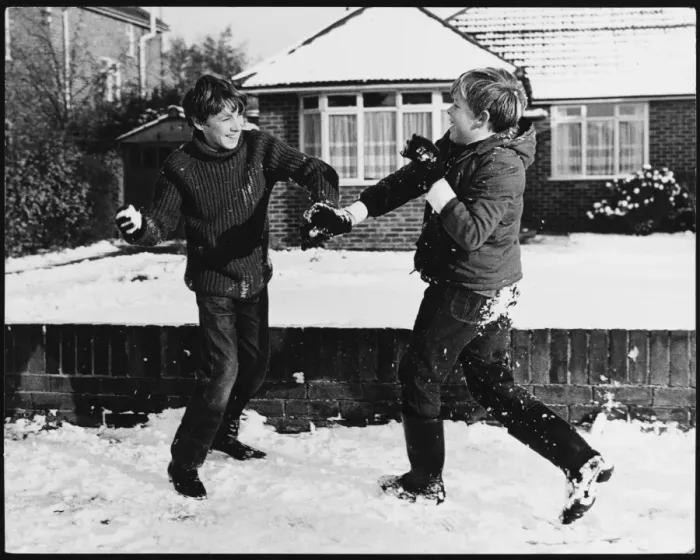 Framed Print : Snowball Fight Framed Print : Snowball Fight