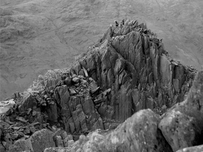 Framed Print : Snowdonia, North Wales - fell walkers Framed Print : Snowdonia, North Wales - fell walkers