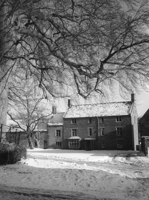 Framed Print : Snowy Little Everdon Framed Print : Snowy Little Everdon
