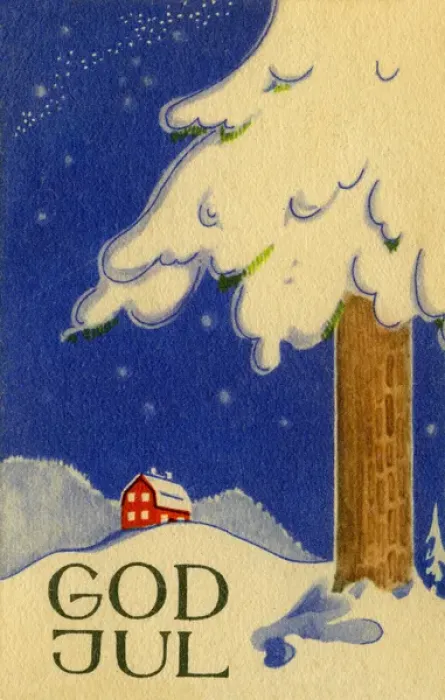 Framed Print : Snowy winter scene
