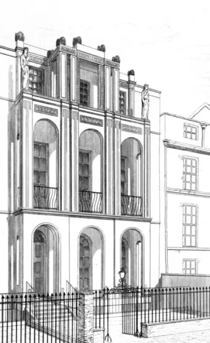 Framed Print : Soane - Loncolns Inn Framed Print : Soane - Loncolns Inn
