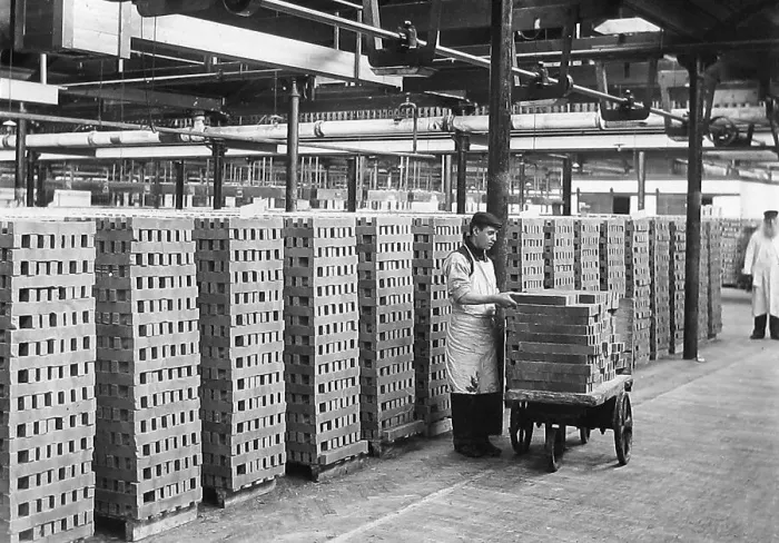 Framed Print : Soap stacked to dry, Port Sunlight soap factory, Wirral Framed Print : Soap stacked to dry, Port Sunlight soap factory, Wirral