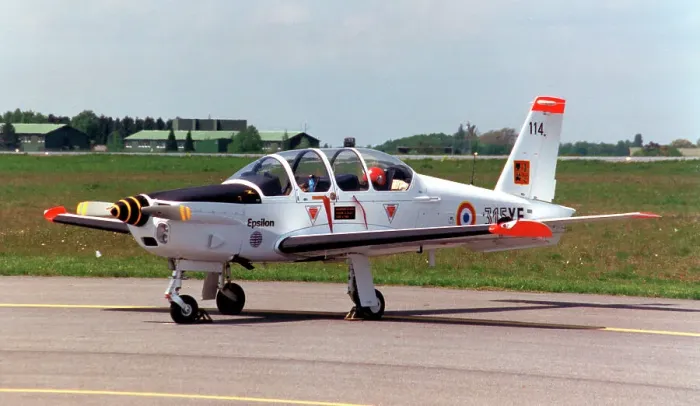 Framed Print : SOCATA Epsilon 114 - 315-YE Framed Print : SOCATA Epsilon 114 - 315-YE