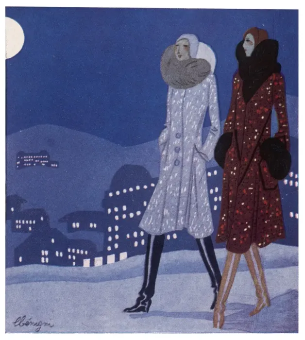 Framed Print : Social / 2 Frenchwomen Framed Print : Social / 2 Frenchwomen