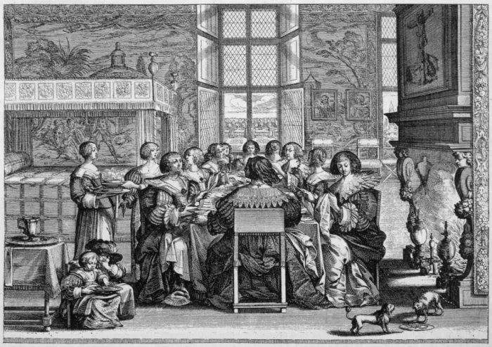 Framed Print : Social / Belgium / 17C Framed Print : Social / Belgium / 17C