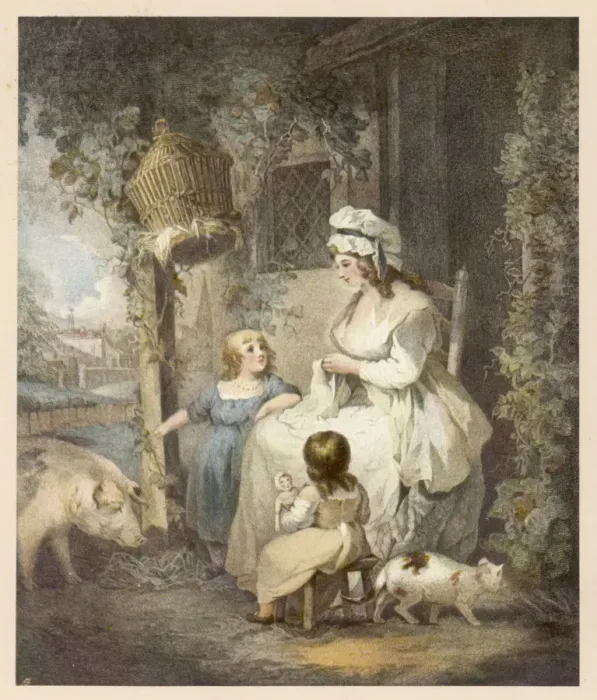 Framed Print : SOCIAL / FARMERS DOOR 18C Framed Print : SOCIAL / FARMERS DOOR 18C