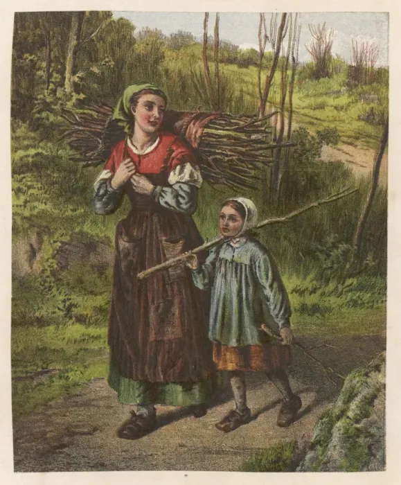 Framed Print : Social / Firewood 19C Framed Print : Social / Firewood 19C