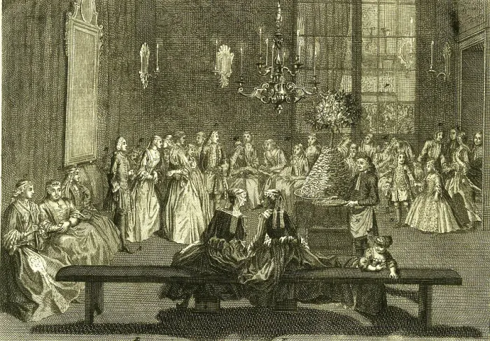 Framed Print : Social gathering in Holland to celebrate an engagement Framed Print : Social gathering in Holland to celebrate an engagement