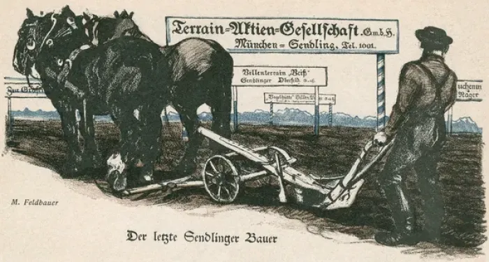 Framed Print : Social / German Plough 20C Framed Print : Social / German Plough 20C