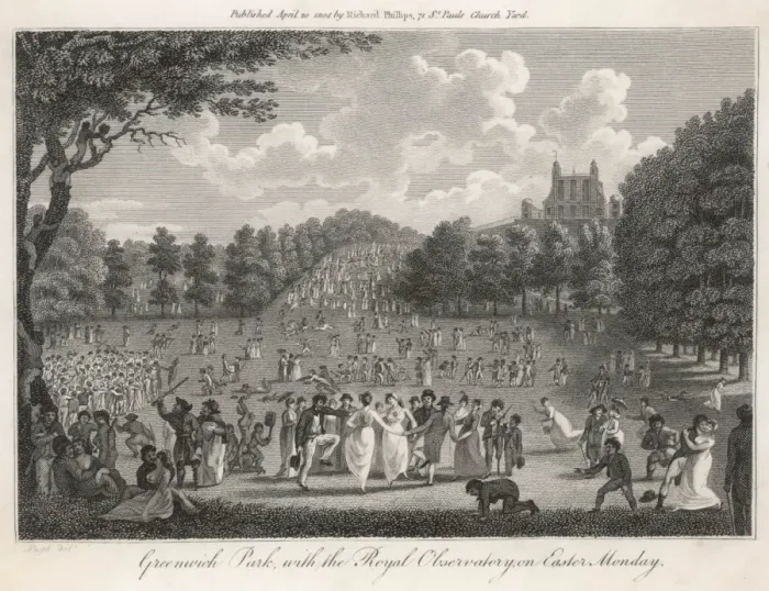 Framed Print : Social / Greenwich Park Framed Print : Social / Greenwich Park