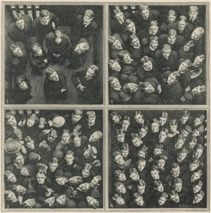 Framed Print : Social Groups / Crowds Framed Print : Social Groups / Crowds