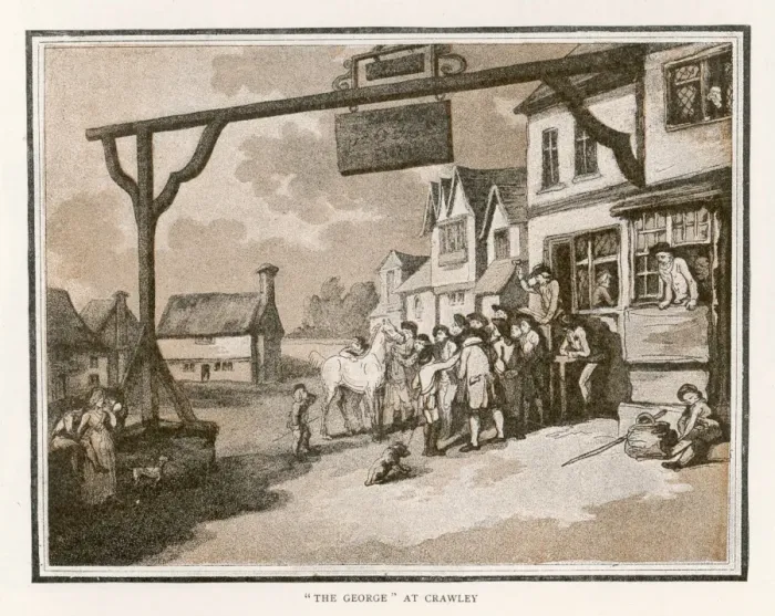 Framed Print : Social / Horse Sale C1790 Framed Print : Social / Horse Sale C1790
