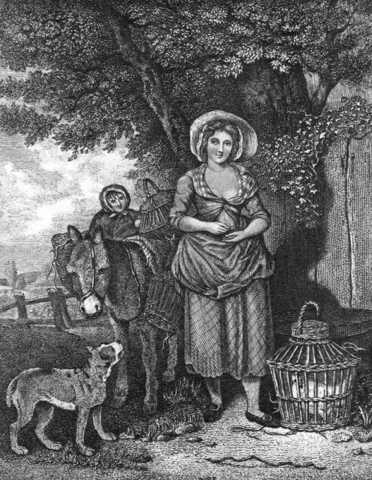 Framed Print : Social / Market Return 18C Framed Print : Social / Market Return 18C