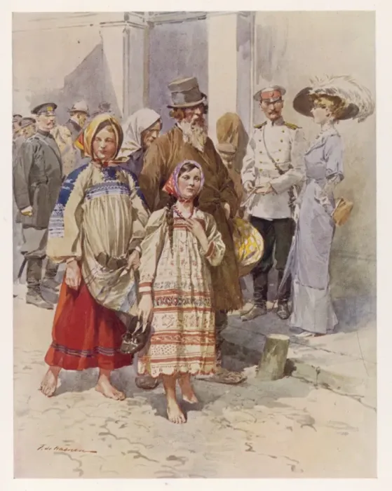 Framed Print : Social / Moscow Peasants Framed Print : Social / Moscow Peasants