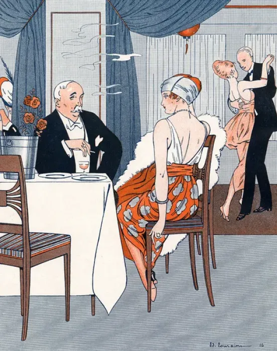 Framed Print : Social / Paris Restaurant Framed Print : Social / Paris Restaurant