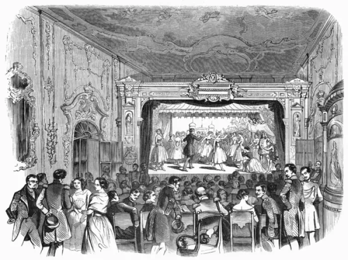 Framed Print : Social / Russia / Ballet Framed Print : Social / Russia / Ballet