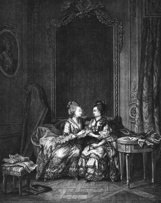 Framed Print : Social Scenes / France C18 Framed Print : Social Scenes / France C18