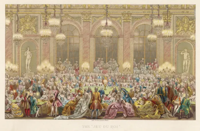 Framed Print : SOCIAL SCENES / FRANCE / C18 Framed Print : SOCIAL SCENES / FRANCE / C18