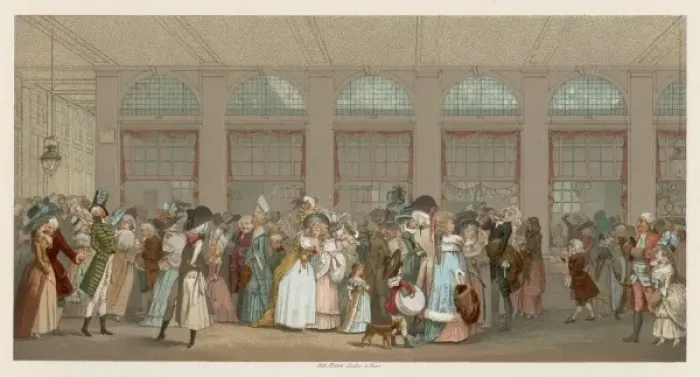 Framed Print : Social Scenes / France / C18 Framed Print : Social Scenes / France / C18