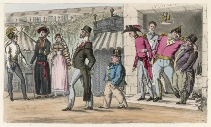 Framed Print : Social Scenes / France / C19 Framed Print : Social Scenes / France / C19