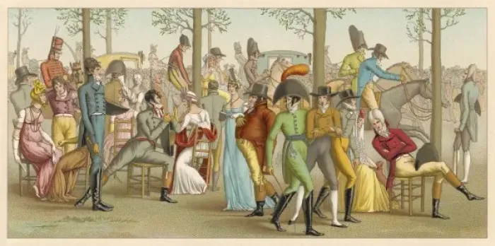 Framed Print : Social Scenes / France / C19 Framed Print : Social Scenes / France / C19