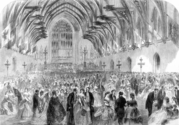 Framed Print : The Social Science Association at Westminster Hall, London Framed Print : The Social Science Association at Westminster Hall, London