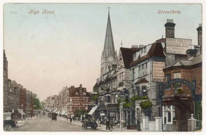 Framed Print : SOCIAL / STREATHAM 1907 Framed Print : SOCIAL / STREATHAM 1907