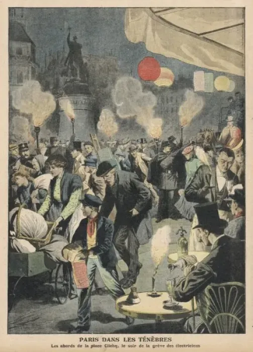 Framed Print : Social / During Strike Framed Print : Social / During Strike
