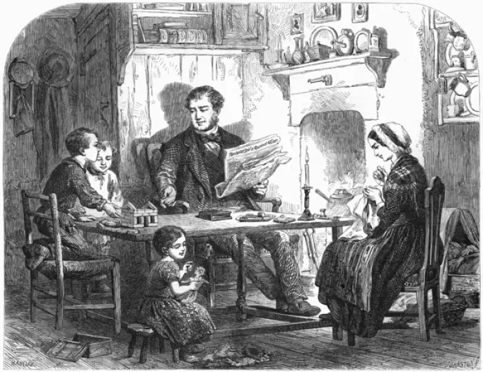 Framed Print : Social / Working Lancs Man Framed Print : Social / Working Lancs Man