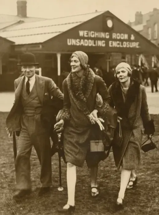Framed Print : Society at Grand National Meeting at Aintree Framed Print : Society at Grand National Meeting at Aintree