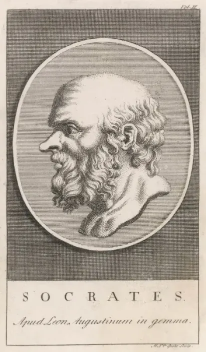 Framed Print : Socrates (Gucht) Framed Print : Socrates (Gucht)