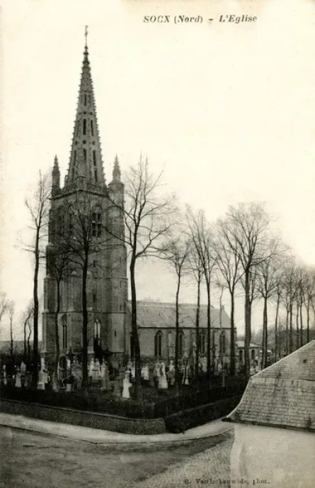 Framed Print : Socx, France - Saint Leger Church Framed Print : Socx, France - Saint Leger Church