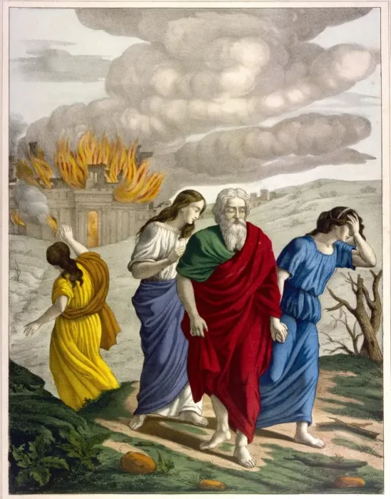 Framed Print : Sodom and Gomorrah Framed Print : Sodom and Gomorrah