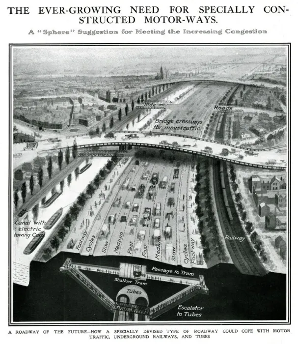 Framed Print : A Sohere suggestion for meeting increasing congestion Framed Print : A Sohere suggestion for meeting increasing congestion