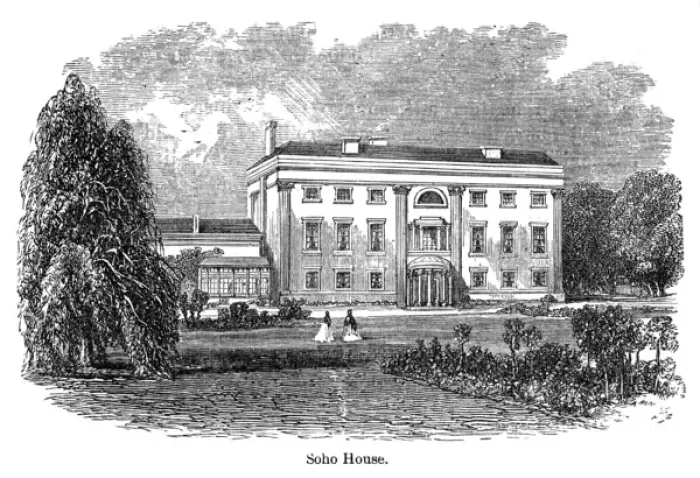 Framed Print : Soho House / Boulton Framed Print : Soho House / Boulton