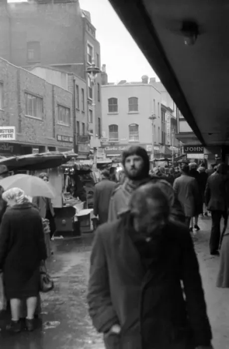 Framed Print : Soho, London - Berwick Street Market W1 Framed Print : Soho, London - Berwick Street Market W1