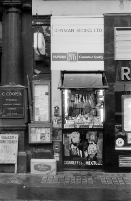 Framed Print : Soho, London - Denman Street - Denman Kiosks Framed Print : Soho, London - Denman Street - Denman Kiosks