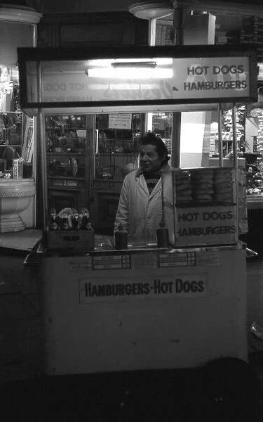 Soho, London - street vendor