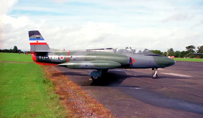 Framed Print : Soko Galeb G-2A YU-YAB Framed Print : Soko Galeb G-2A YU-YAB