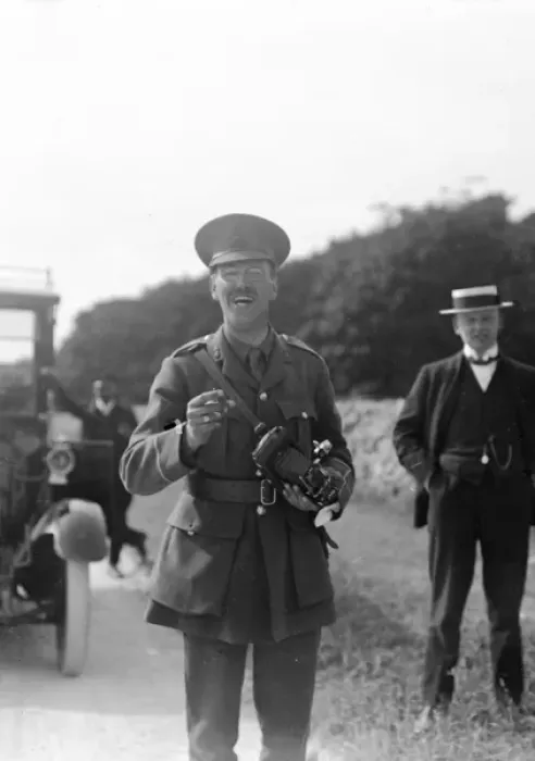 Framed Print : Soldier with camera Framed Print : Soldier with camera