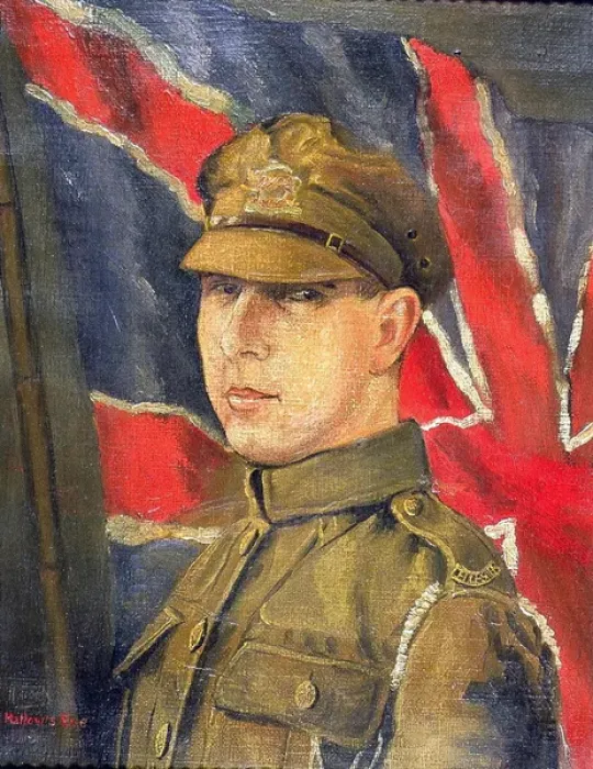Framed Print : Soldier of the Leicestershire Regiment, All Hallows Eve, WW1 Framed Print : Soldier of the Leicestershire Regiment, All Hallows Eve, WW1