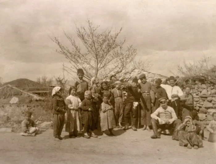 Framed Print : Soldier sitting amid a group of children - Sarajevo, Bosnia Framed Print : Soldier sitting amid a group of children - Sarajevo, Bosnia